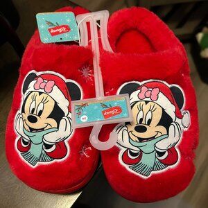 Disney Minnie Mouse Women's Slippers **WOMENS SIZE 5/6 (SMALL) NWT**